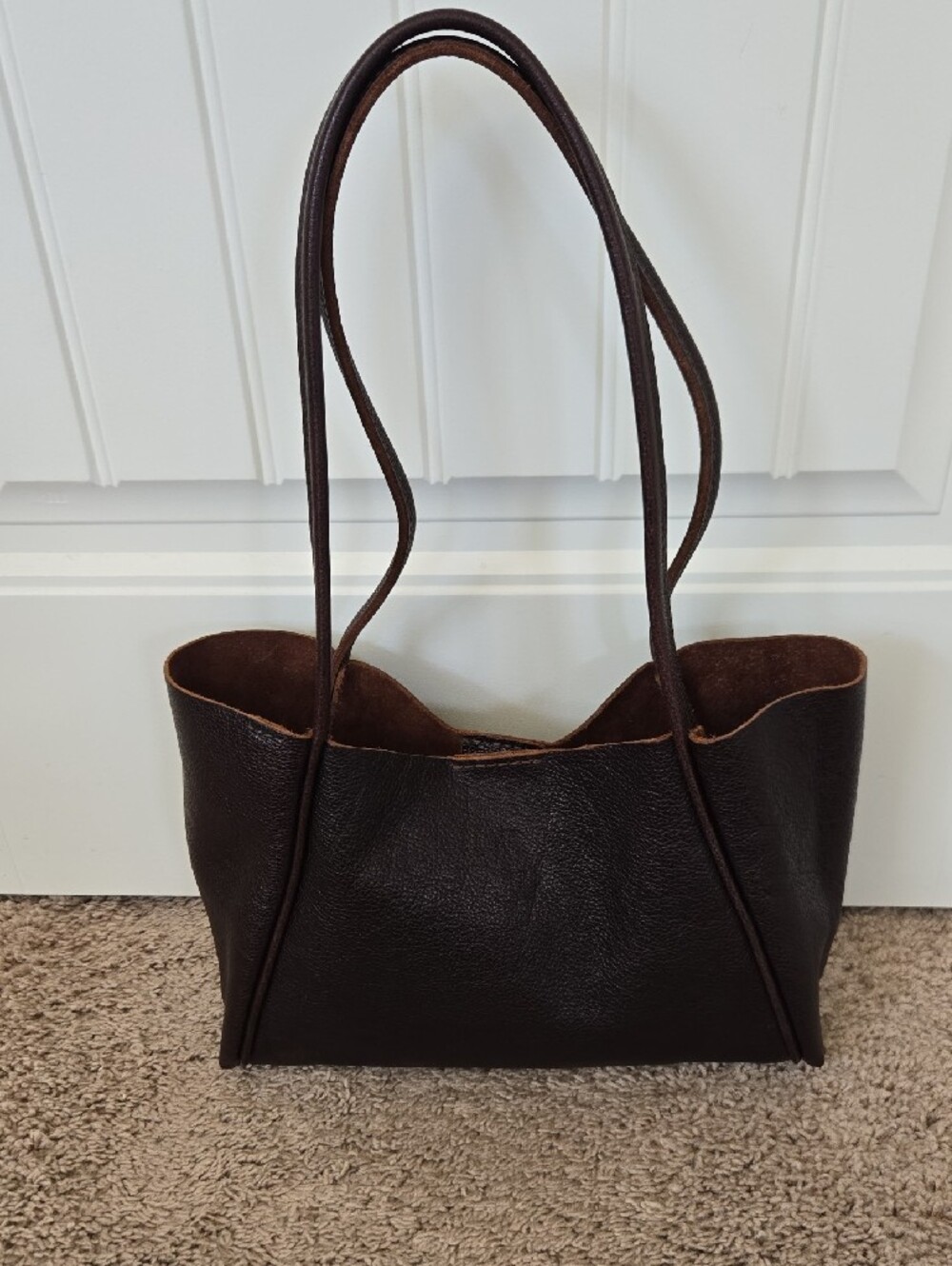 Portland Leather Medium Verona-Coldbrew - Picture 2 of 16
